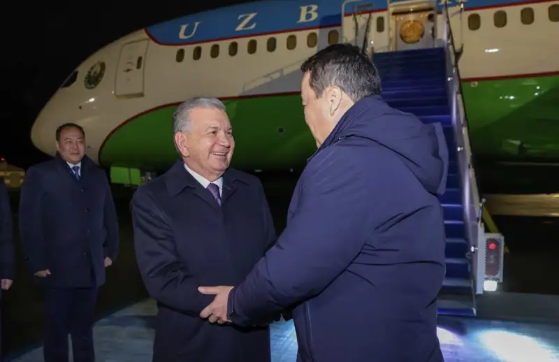 Астанаға Өзбекстан Президенті Шавкат Мирзиёев келді