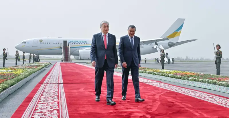 Тоқаев Президент Эмомали Рахмонның шақыруымен Тәжікстан Республикасына жұмыс сапарымен келді
