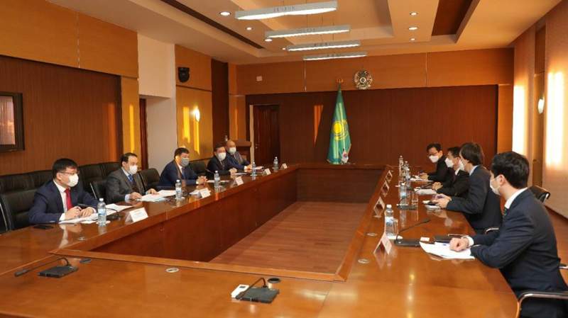 Досмұхамбетов Оңтүстік Корея Республикасының елшісін қабылдады
