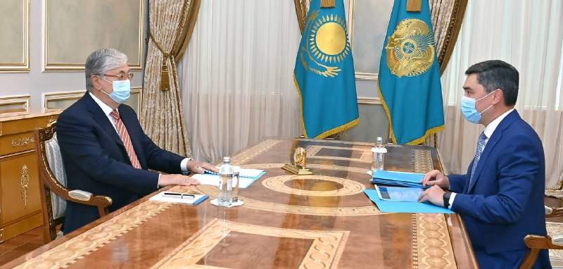 Тоқаев Олжас Бектеновті қабылдады