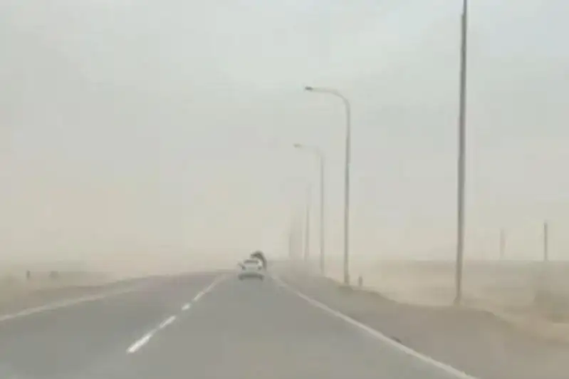 Атырауды шаңды дауыл басып қалды