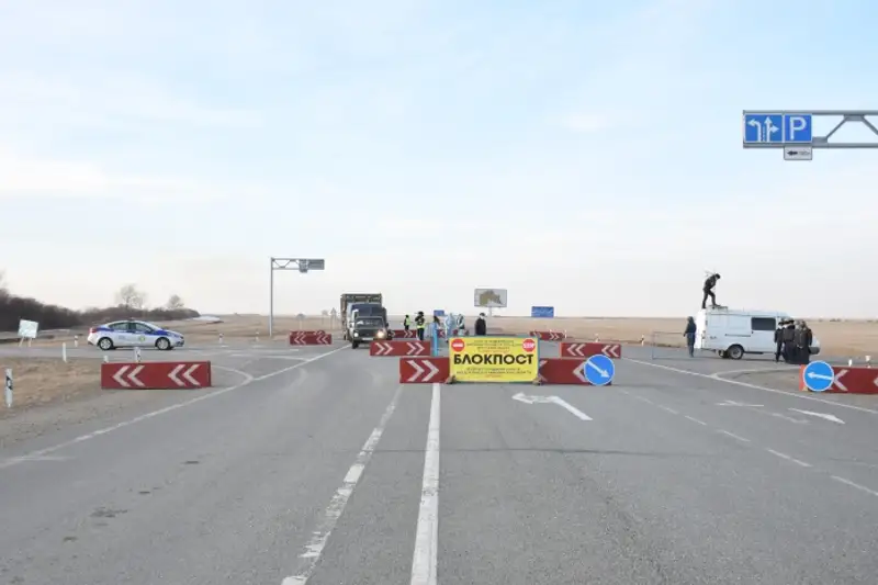 Блокпостар қайта қойылып жатыр