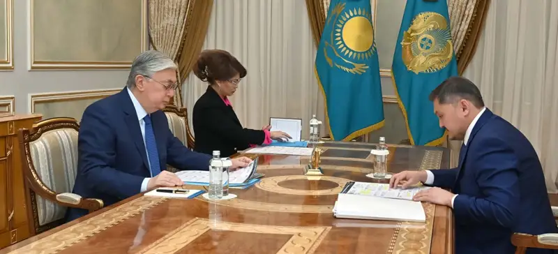 Саясат Нұрбек президентке Қонаев қаласында академиялық қалашық салу жұмыстары туралы есеп берді