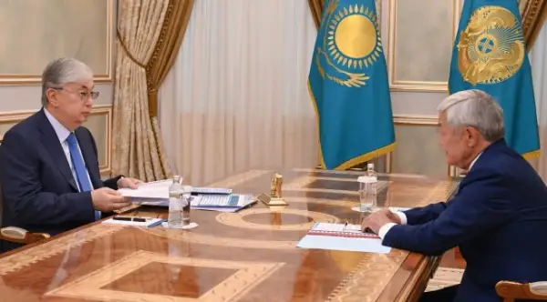 Президент Бердібек Сапарбаевты қабылдады  