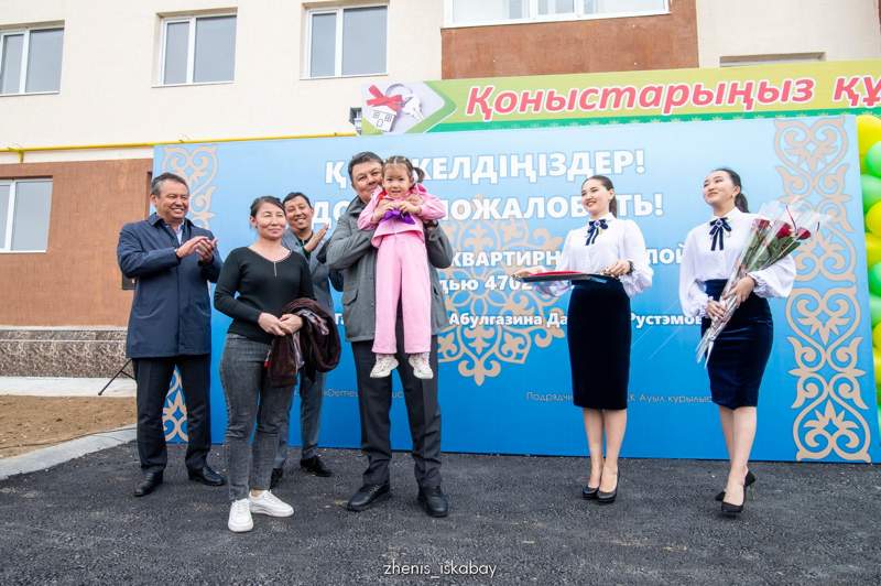 Талдықорғанда 60 отбасы баспаналы болды