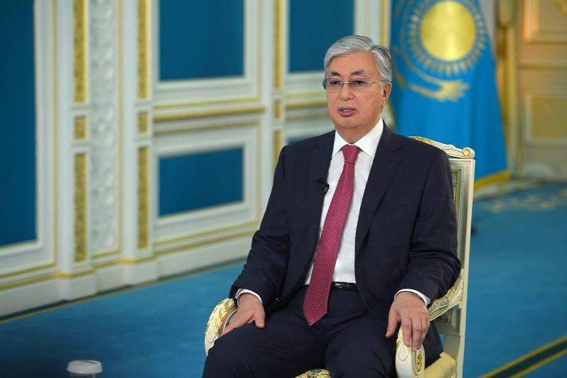 Президент  сұхбат берді 