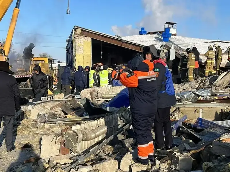 Қостанайдағы жарылыстан кейін үйінді астынан екі адам құтқарылып, бір адамның денесі табылды