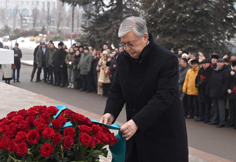 Тоқаев Қаңтар оқиғасы құрбандарына арналған мемориалдың ашылу салтанатында сөз сөйледі