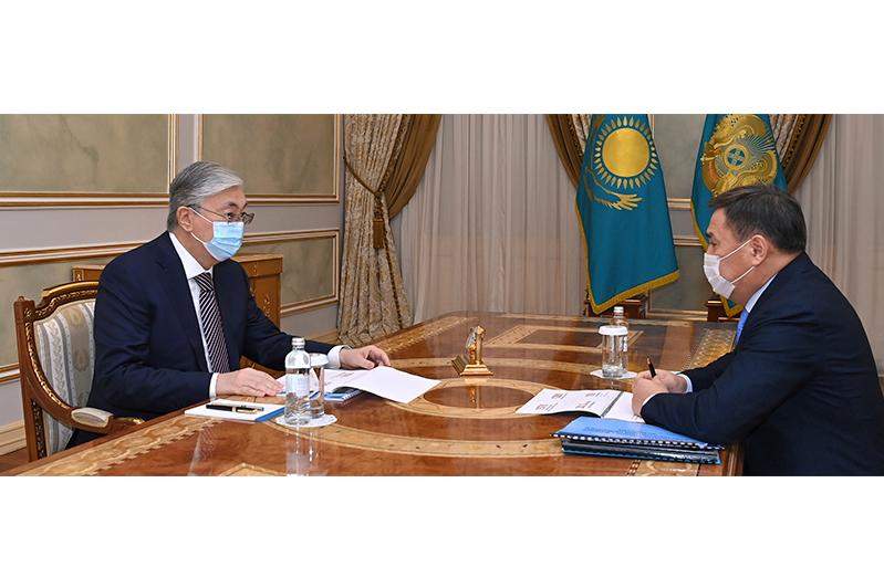 Президент Марат Ахметжановты қабылдады 