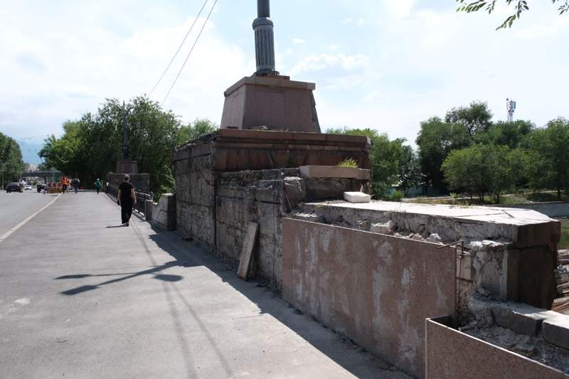 Алматыда Сейфуллин даңғылындағы көпірдің бұрынғы келбеті сақталады