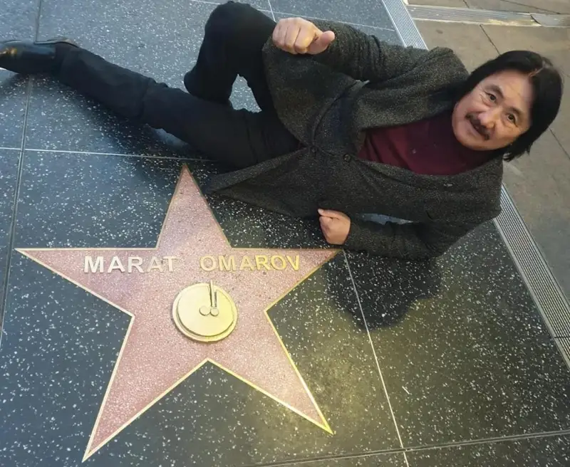 Марат Омаровтың есімі Голливудтағы «Даңқ аллеясына» жазылды