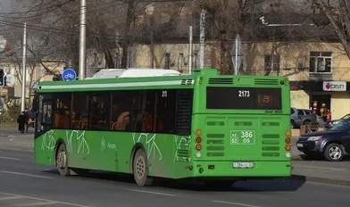 Алматыда үш автобус бағыты өзгерді