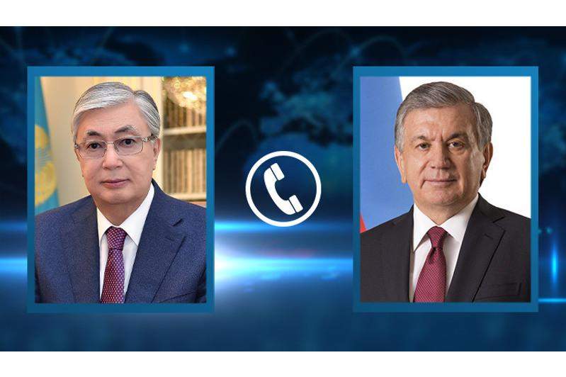 Қасым-Жомарт Тоқаев пен Шавкат Мирзиёев бір-бірін Наурыз мерекесімен құттықтады