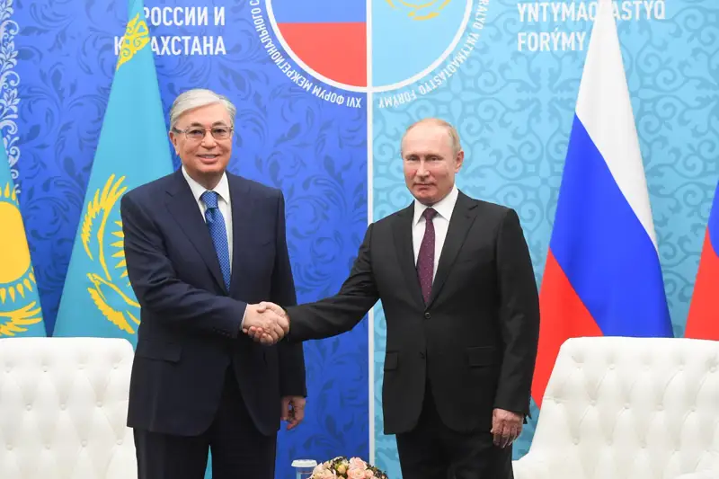 Тоқаев Путинді құттықтады