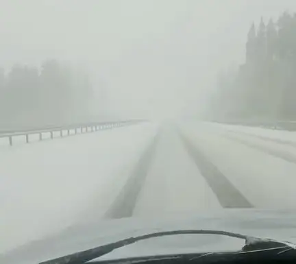 Ақмола облысына алғашқы қар түсті