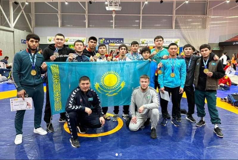 Қазақстан ерлер құрамасы Испанияда грек-рим күресінен топ жарды