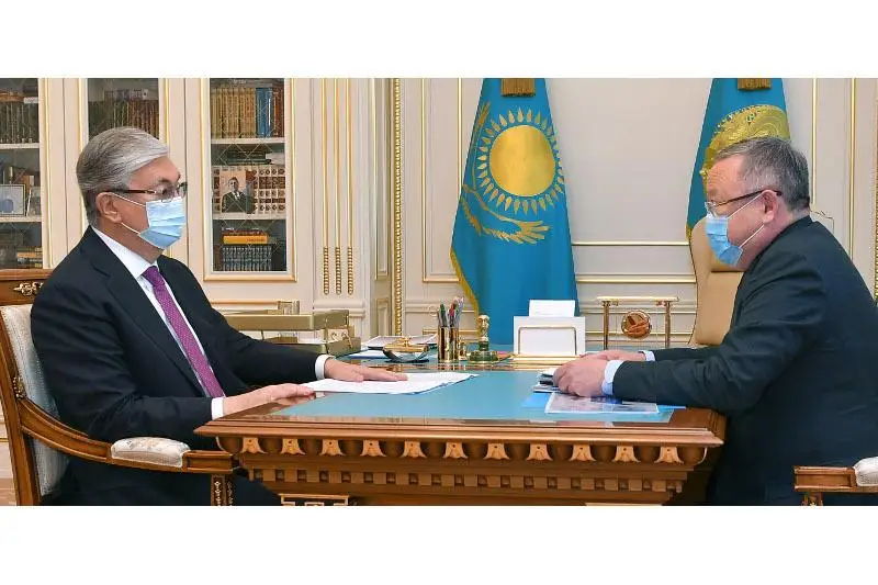 Тоқаев Ақтөбе облысының әкімін қабылдады  