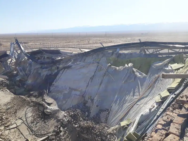 Шонжы ауылындағы салынып жатқан нысан НЕГЕ қирап қалды?