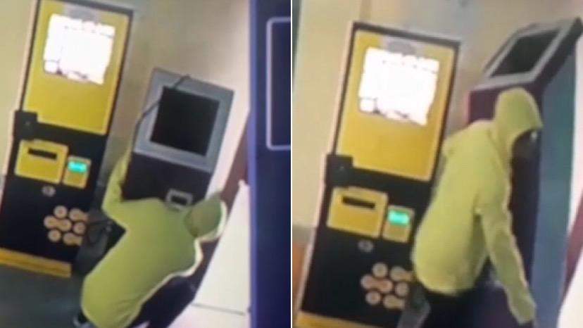 Терминалды таксиге тиеп ұрлап кетті