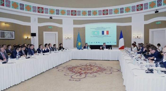Астанада Қазақстан-Франция экономикалық ынтымақтастық жөніндегі үкіметаралық комиссиясының XV отырысы өтті
