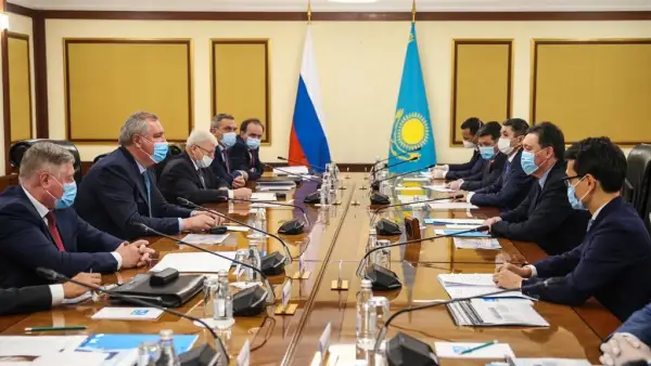 Асқар Мамин «Роскосмос» басшысымен кездесті 