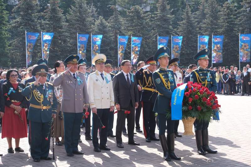 Алматыда Жеңіс күніне арналған іс-шаралар басталды