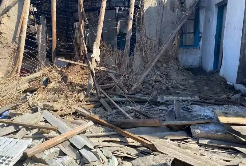 Газ желісін өз бетінше қосқан түркістандық тұрғынның үйінде жарылыс болды