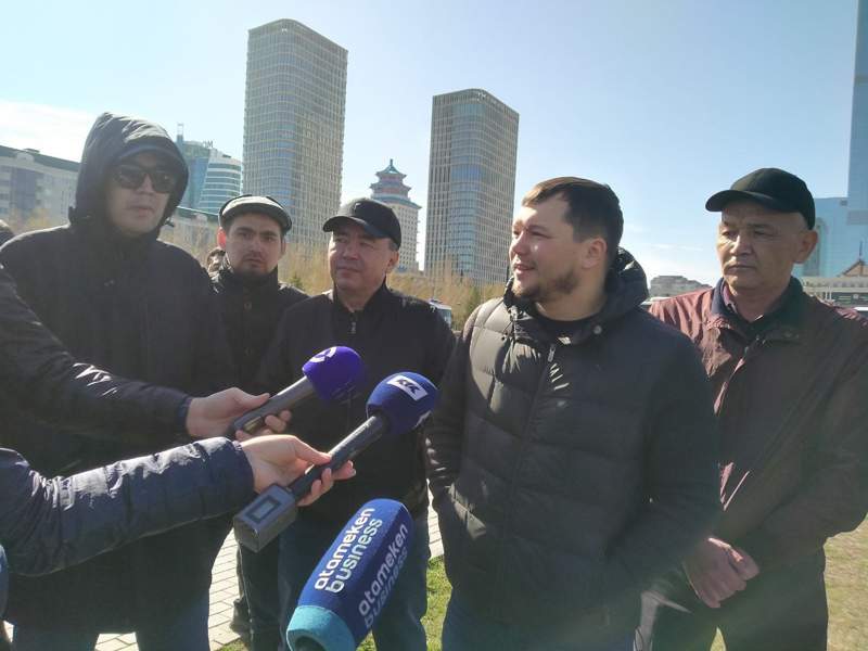 Тағы да митинг:  «Әскери құрылыс Астана» ЖШС серіктестері қорғаныс министрінен нені талап етеді?