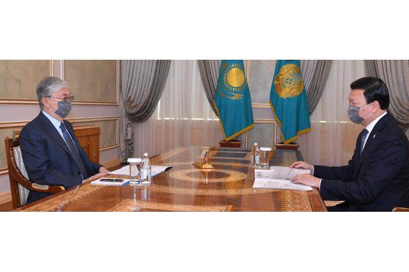 Алексей Цой Президентке елдегі эпидемиологиялық жағдайды баяндады