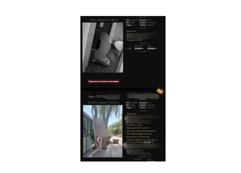 Маңғыстау полицейлері ғаламторда интимдік фотосуреттер жариялағандарды ұстады