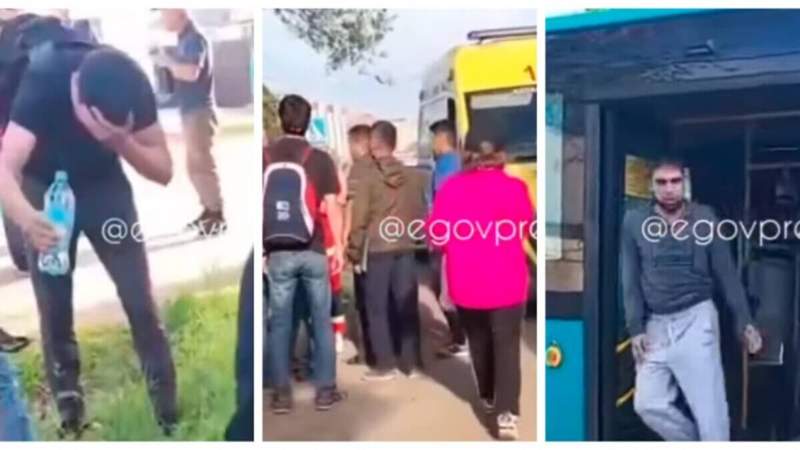 Оралда автобуста 4 адам төбелесіп, екеуі зардап шекті 
