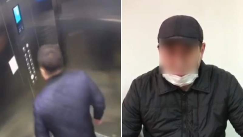 Жедел саты түймелеріне түкірген бұзақы жауапқа тартылды