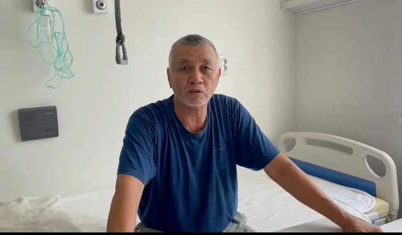 Коронавирустың ауыр түріне шалдыққан қария ауруханадан сауығып шықты