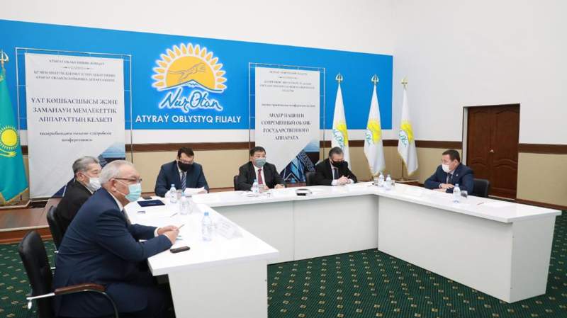 Атырауда тұңғыш президент күніне орай конференция өтті