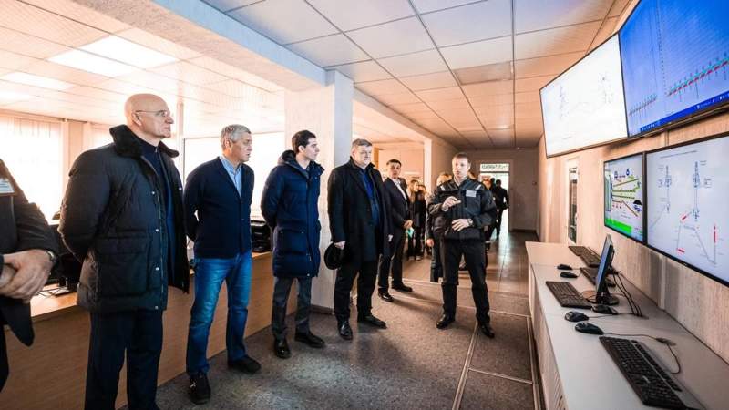 Роман Скляр жұмыс сапарымен Қарағанды облысына барды