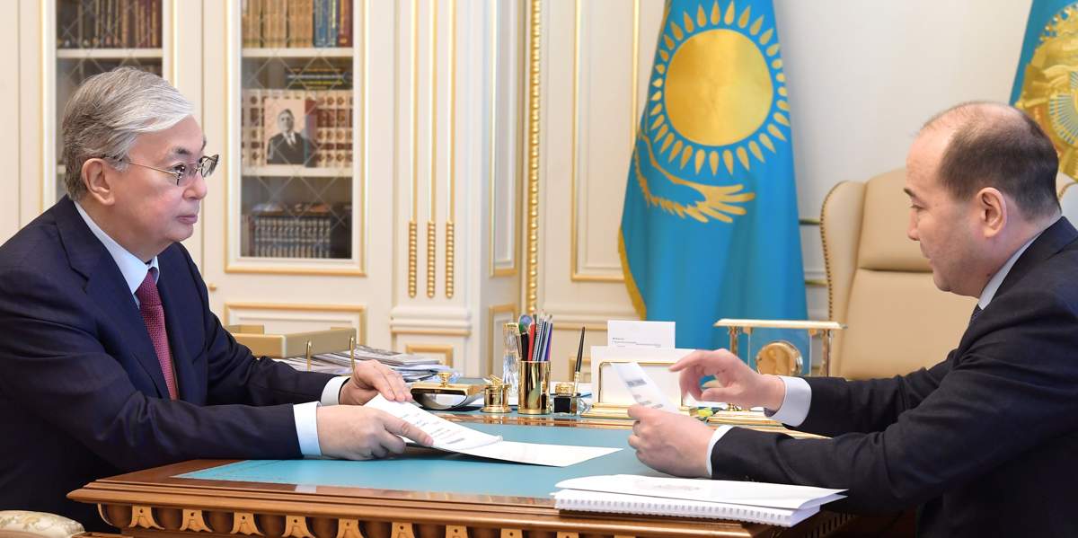 Қазақстан Президенті Бас прокурор Ғизат Нұрдәулетовті қабылдады 