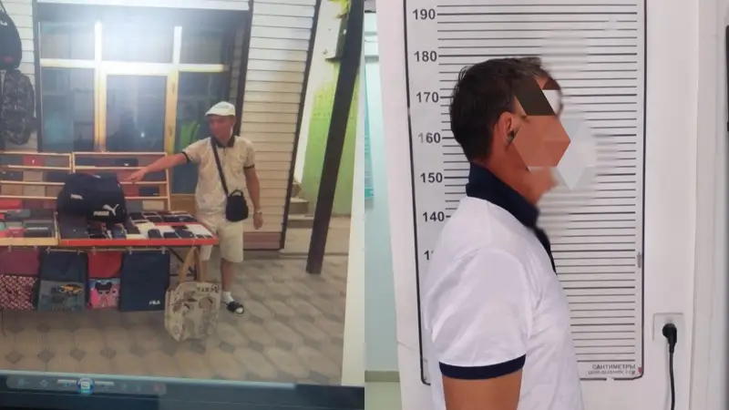 Сатушының көзінше дүкен тонаған 