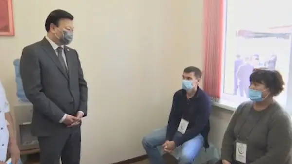 Цой ауылдарда екпе салу жұмыстарын көріп қайтты