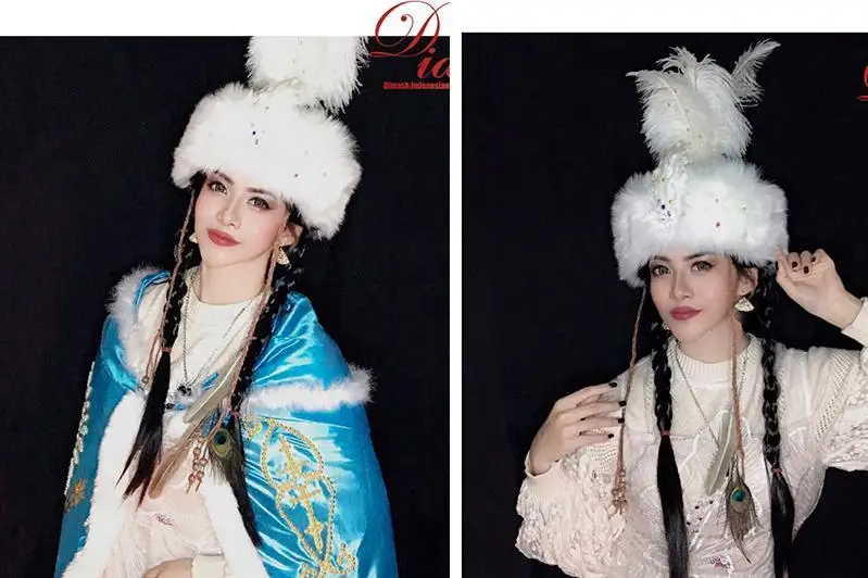 Димаштың фанаты көк байрақ стилінде киім тікті