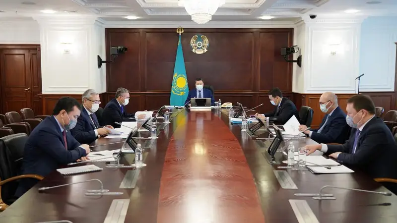 Асқар Мамин штаб отырысын өткізді