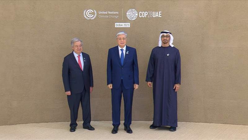 Тоқаев Dubai Expo City көрме орталығына келді