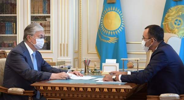 Президент Әшімбаевты қабылдады 