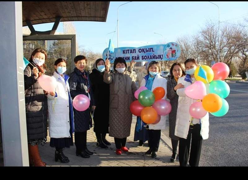 Шымкентте әдеби автобус ұйымдастырылды