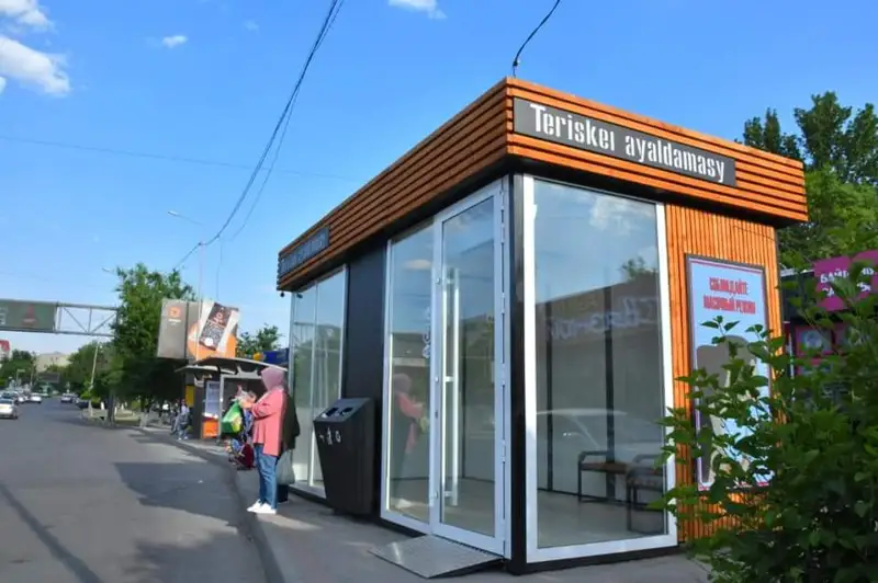Шымкентте "Ақылды аялдама" пайда болды
