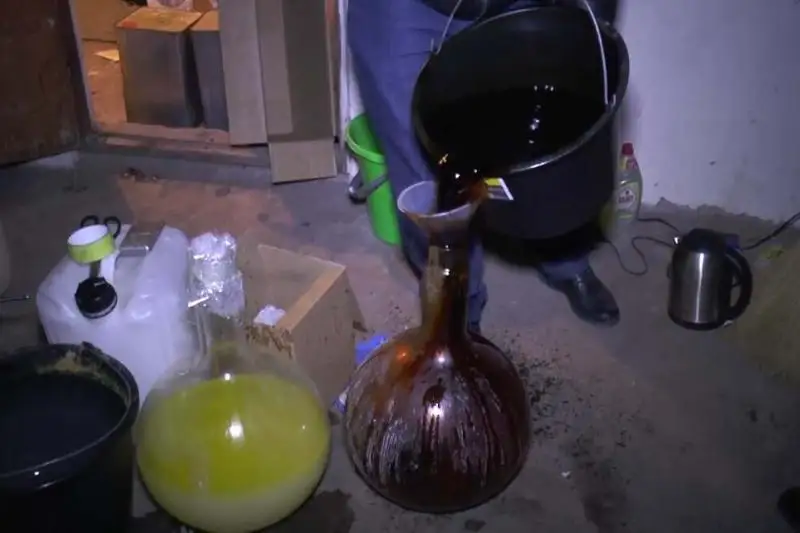 Синтетикалық есірткі жасайтын жасырын зертхана жойылды