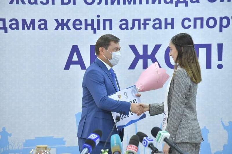 Мұрат Әйтенов олимпиадаға қатысатын спортшыларды қабылдады