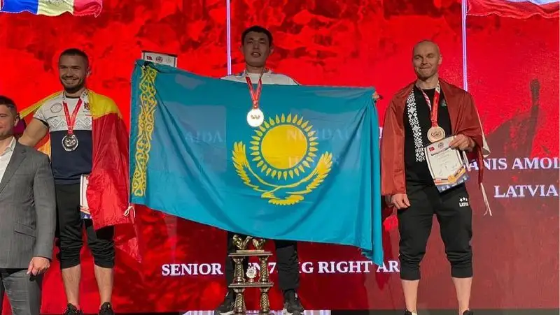Қазақстан құрамасы Түркияда армрестлингтен өткен әлем чемпионатында топ жарды