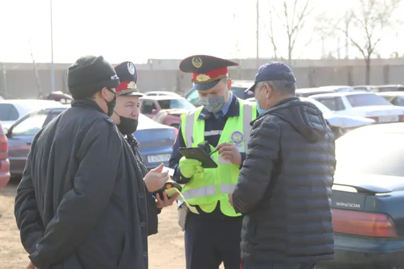 Екі күнде 108 автокөлік айып тұрағына қойылды