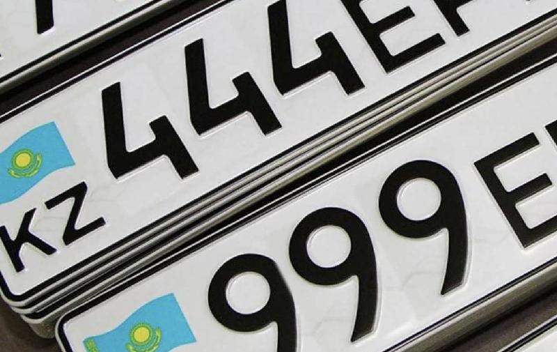 Көлік нөмірінің цифры мен әріптерін таңдау қызметі енгізіледі