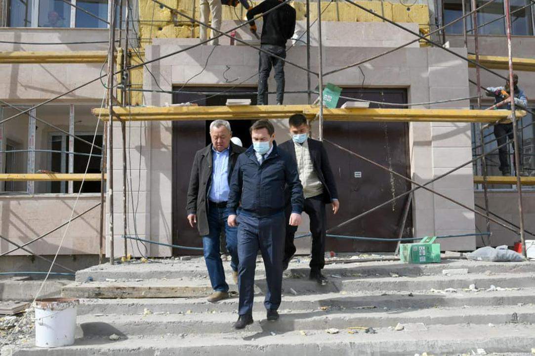 Әйтенов тұрғын үй құрылыстарын қадағалады